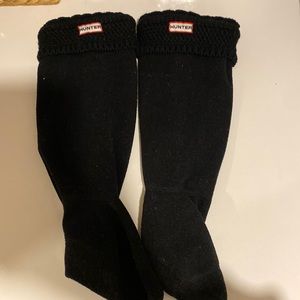 Hunter tall boot socks M